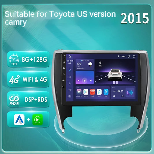 10-inch touchscreen car MP5 navigation system for 2015 Toyota Camry dashboard installation