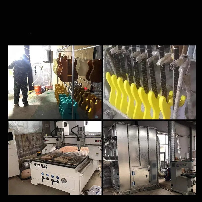 Genuine Electric Guitar ST Lightning Style for beginners in multiple colors