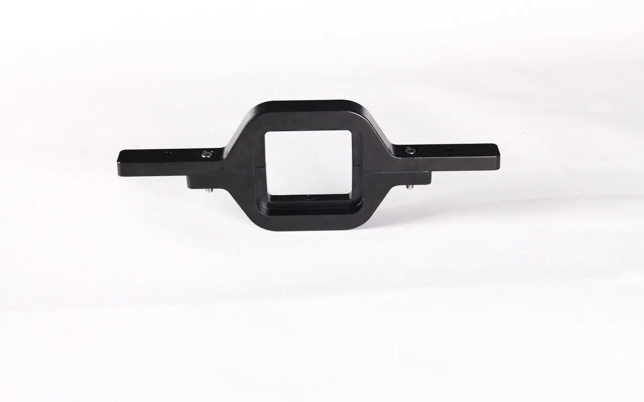Black trailer hook lamp mounting bracket for vehicle modification