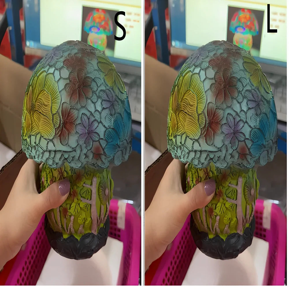 Magic Mushroom LED decorative lamp with USB plug in 15cm or 30cm size options