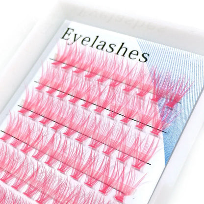 Hand-applied false eyelash extensions in multiple colours and lengths from 10mm to 16mm