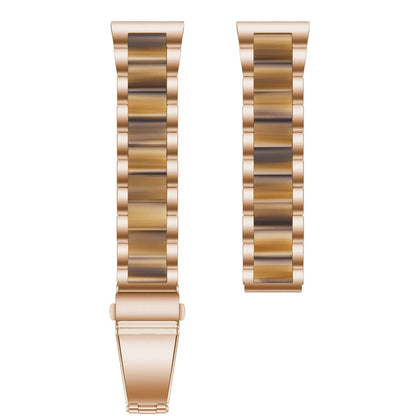 Fashion Personality resin watch strap in multiple colours showing 18cm length and connection points for Apple Watch and universal 22mm watches