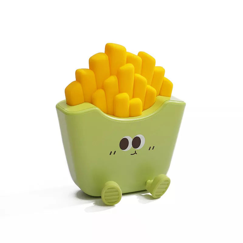 Creative Cute French Fries Night Light with adjustable brightness and timing function
