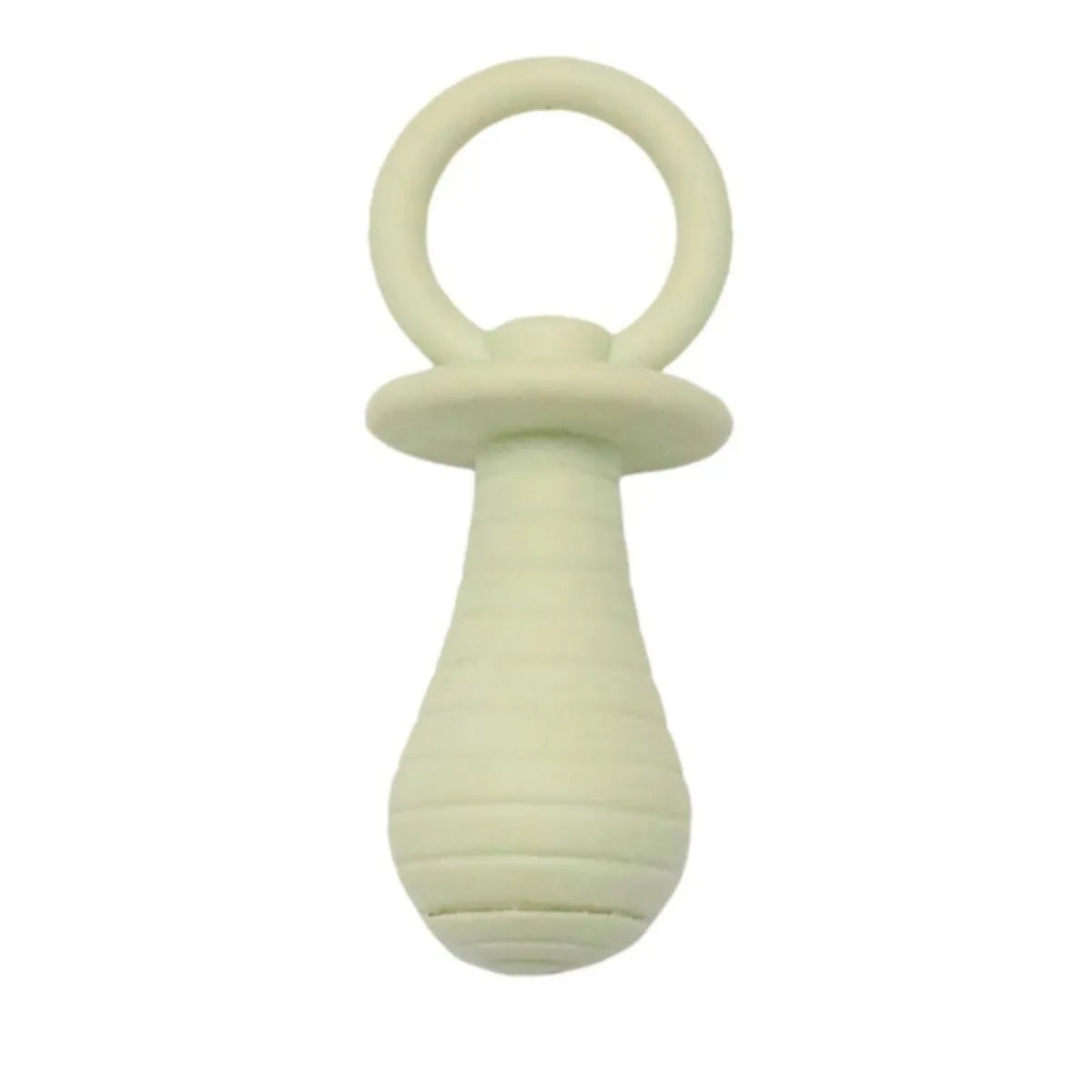 TPR rubber pet pacifier chew toys with squeaker in blue, gray, green and pink colours for dogs and cats