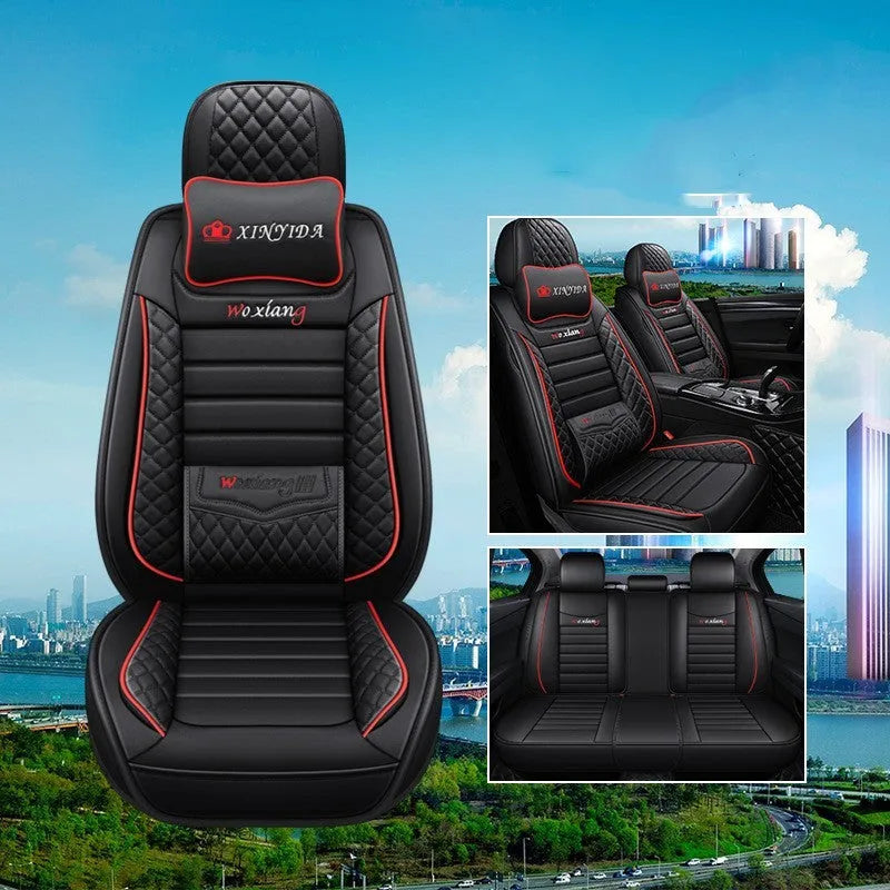 Five Four Seasons seat cushion with leather exterior and high elastic sponge filler, dimensions 65x55x25cm