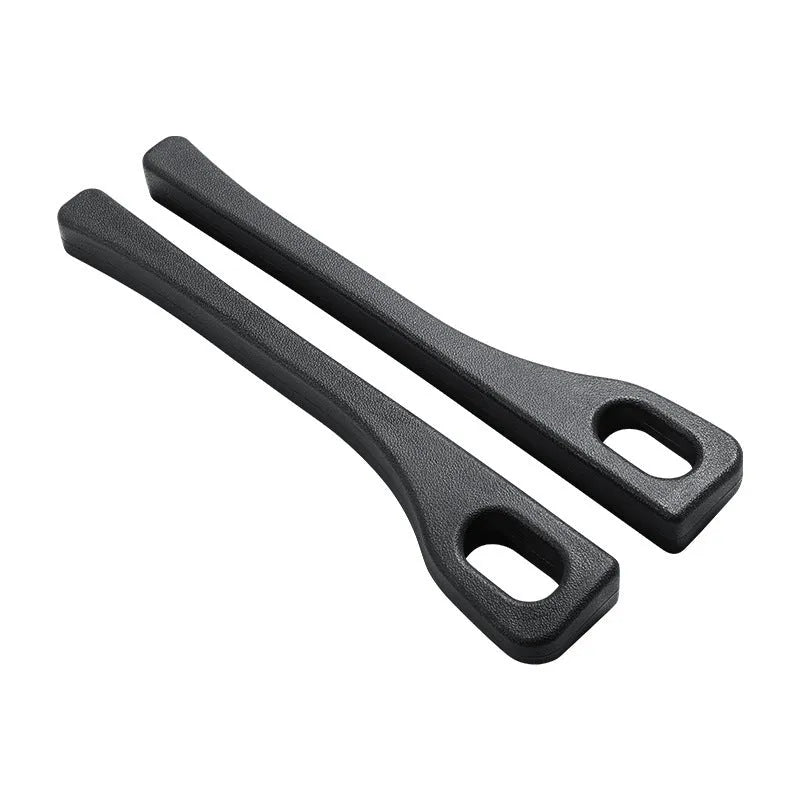 Flexible polyurethane car seat gap filler strip in selected colour next to car keys and phone.