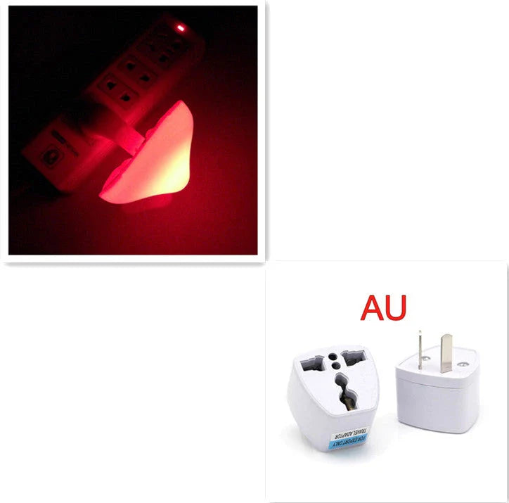 Cozy Bedroom LED Night Light with Motion Sensor - Warm, Energy-Efficient Lighting for Relaxation