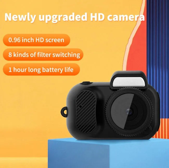 HD Outdoor Sports Camera Y3000: 60-Minute Video Battery Life, 0.96-Inch Screen, and Automatic Loop Recording for Student Travel and Campus Events