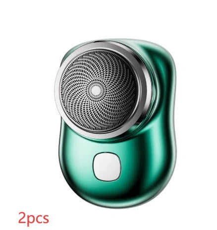 Cordless Compact Electric Shaver for Men - USB Rechargeable Portable Face Trimmer