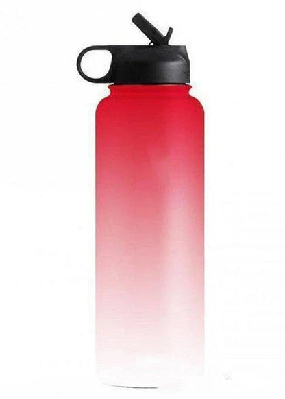 Premium stainless steel insulated water bottle in various colors, perfect for outdoor activities and hydration
