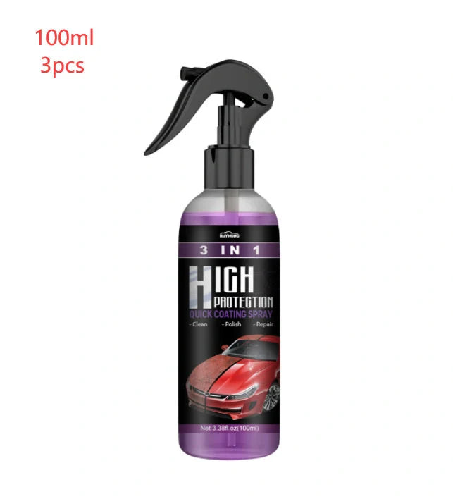 3 In 1 High Protection Fast Car Paint Spray Automatic with durable PE material for long-lasting paint protection