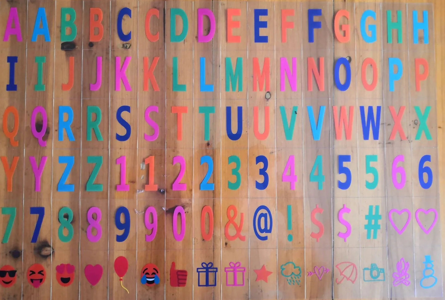 LED letter light box displaying custom message with 2700 lumen brightness