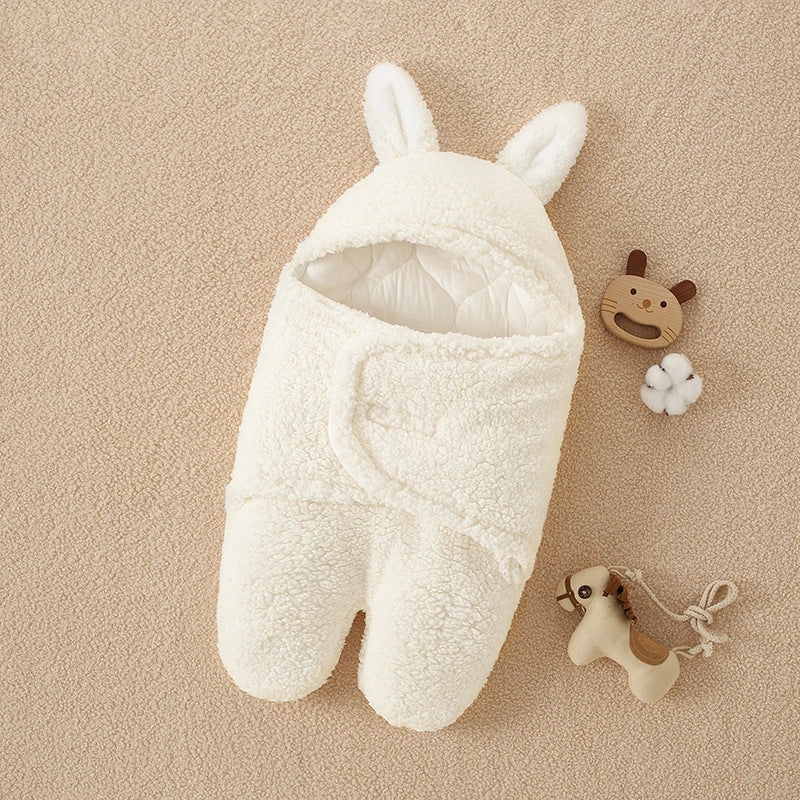 Cozy Winter Baby Quilt with Anti-Shock Design in various colors