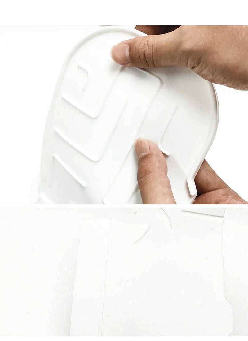 Durable silicone faucet splash guard that catches water splashes and keeps kitchen countertops clean and dry