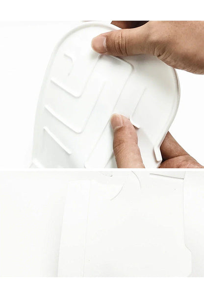 Durable silicone faucet splash guard that catches water splashes and keeps kitchen countertops clean and dry