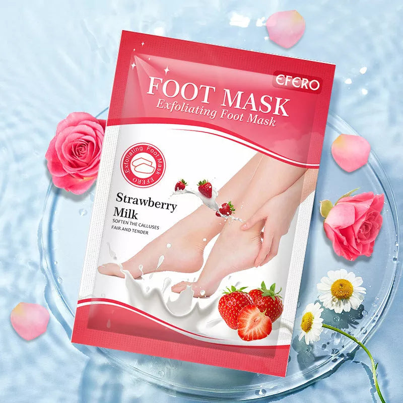 Exfoliating foot mask socks for dead skin removal and heel whitening, 2024 model