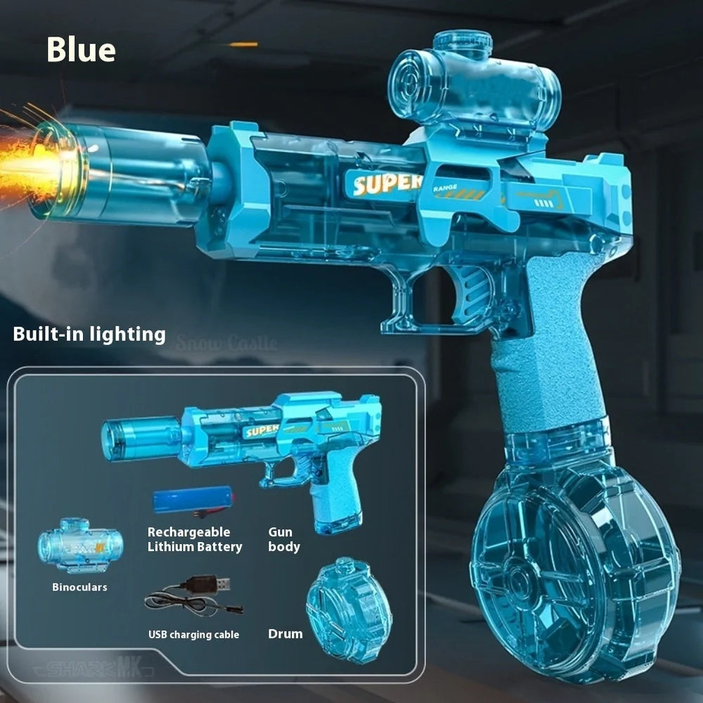 Ice Mouse electric water gun toy with 500ml water tank and high-speed firing system