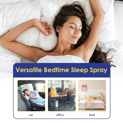 60ml bottle of natural essential oil aromatherapy sleep care spray for stress relief