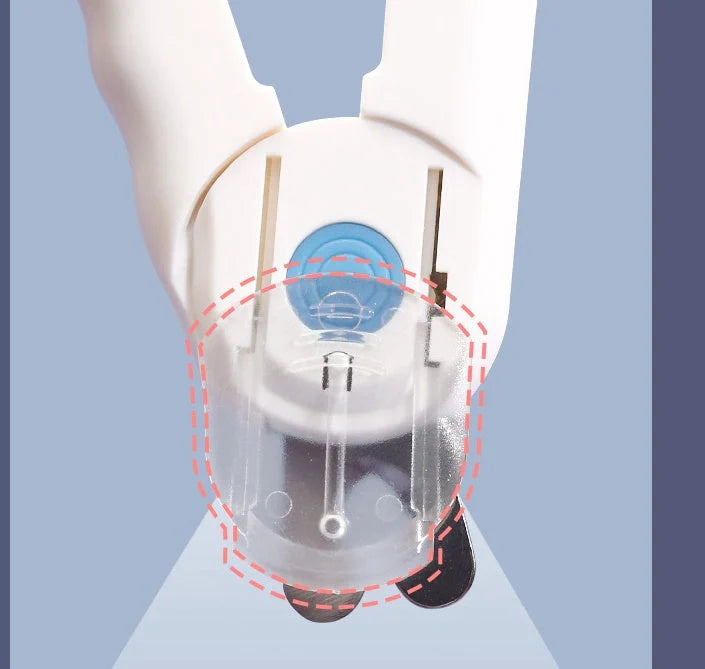 LED illuminated pet nail clippers for safe and precise trimming