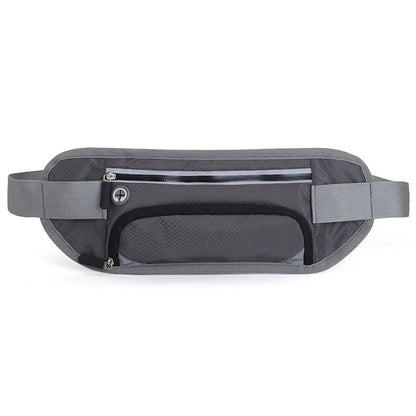 Multifunctional running waist bag sports belt with adjustable belt and water bottle pocket