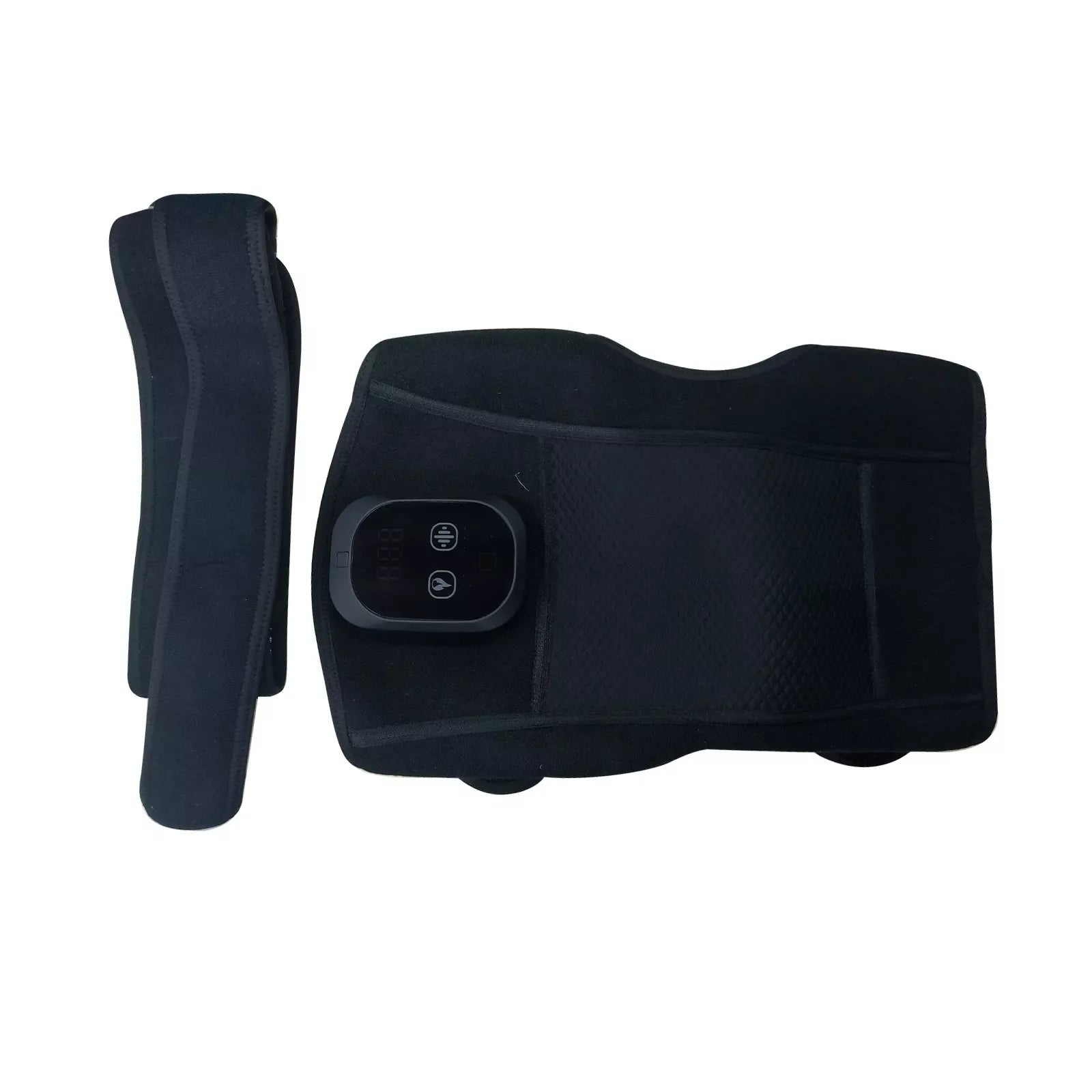 USB rechargeable kneepad with 5000mAh battery, black color, for professional and DIY use