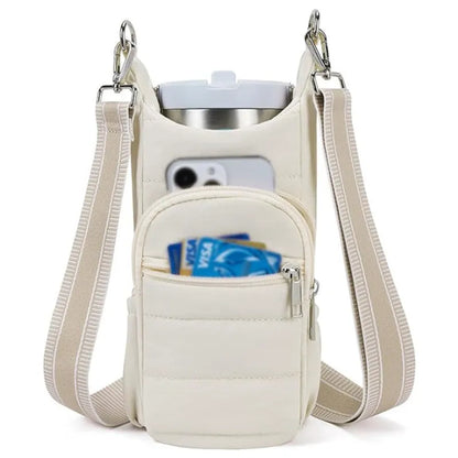 Cloth water bottle bag for bicycles in modern simplicity style