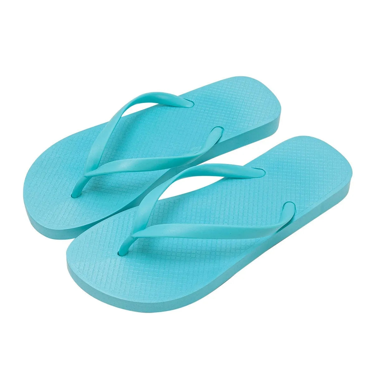 Foldable casual slippers with hollow-out plastic upper and non-slip PVC soles in black colour