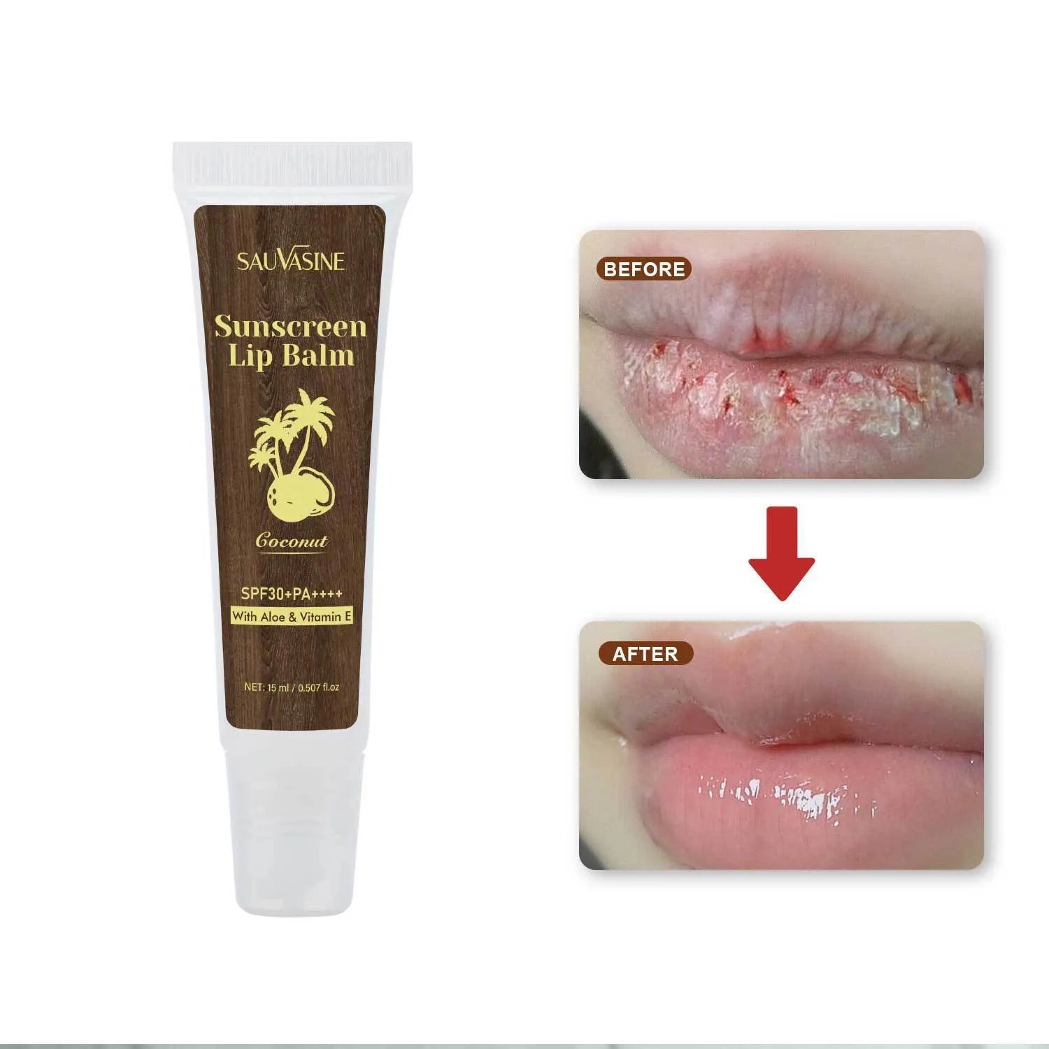 50ml protective lip moisturising cream tube with SWX-A389 specification