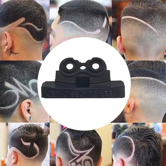 Electric clipper accessories with oil head shear parts in black