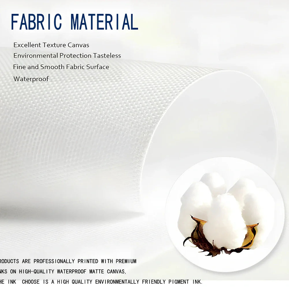 Five 40x60cm Moraine Lake mountain canvas panels arranged in modular wall display