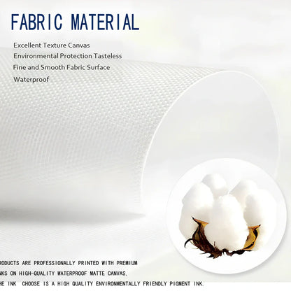 Five 40x60cm Moraine Lake mountain canvas panels arranged in modular wall display