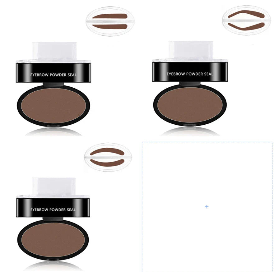 Premium Eyebrow Stamp Kit with waterproof, sweat-proof formula for effortless, natural-looking brows
