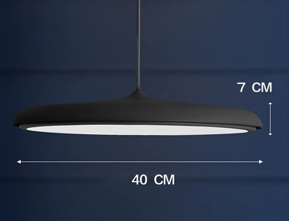 Nordic modern iron LED chandelier with fish-shaped design and adjustable 1.2m height