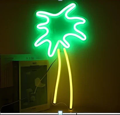 LED pendant light with 45cm acrylic backboard showing uppercase and lowercase lettering options