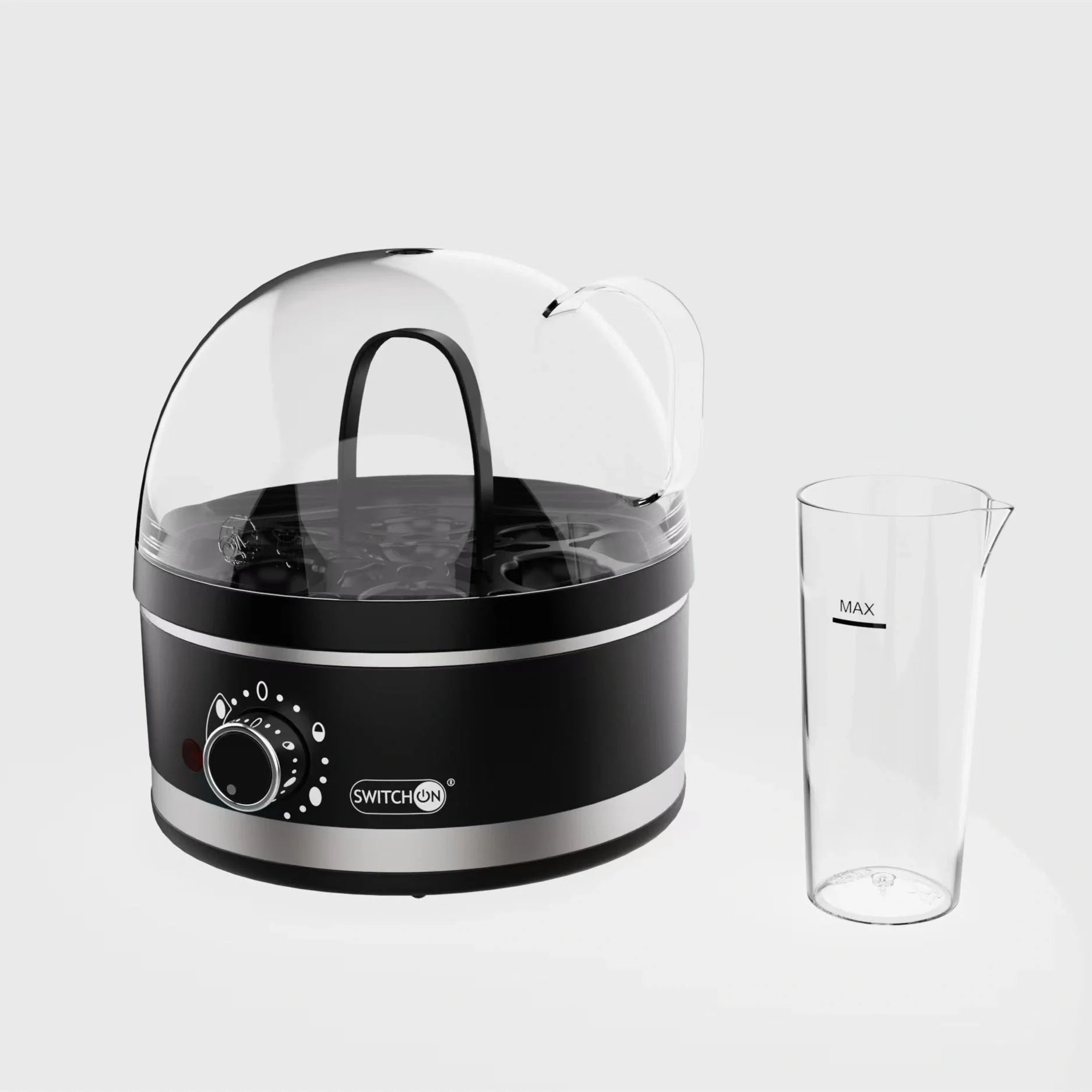 Compact 7-Egg Boiler with adjustable settings for perfect breakfasts