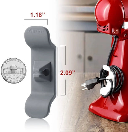 Square Winder Kitchen Organizer with adhesive fixing belt