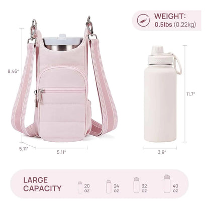 Cloth water bottle bag for bicycles in modern simplicity style