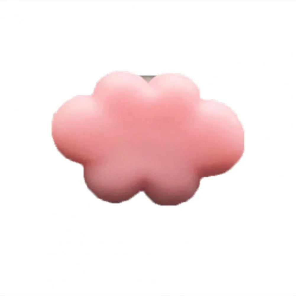Resin car fragrance clip in light green colour showing 17mm x 27mm dimensions on car air vent