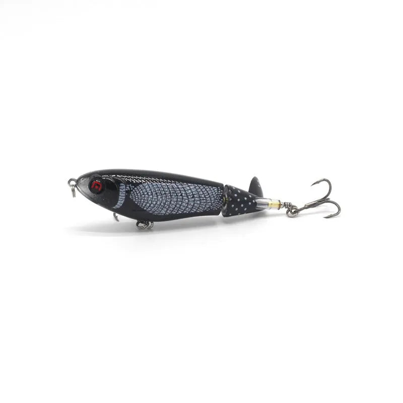 7.5cm road fishing bait showing bionic design with colour variants and 8g weight