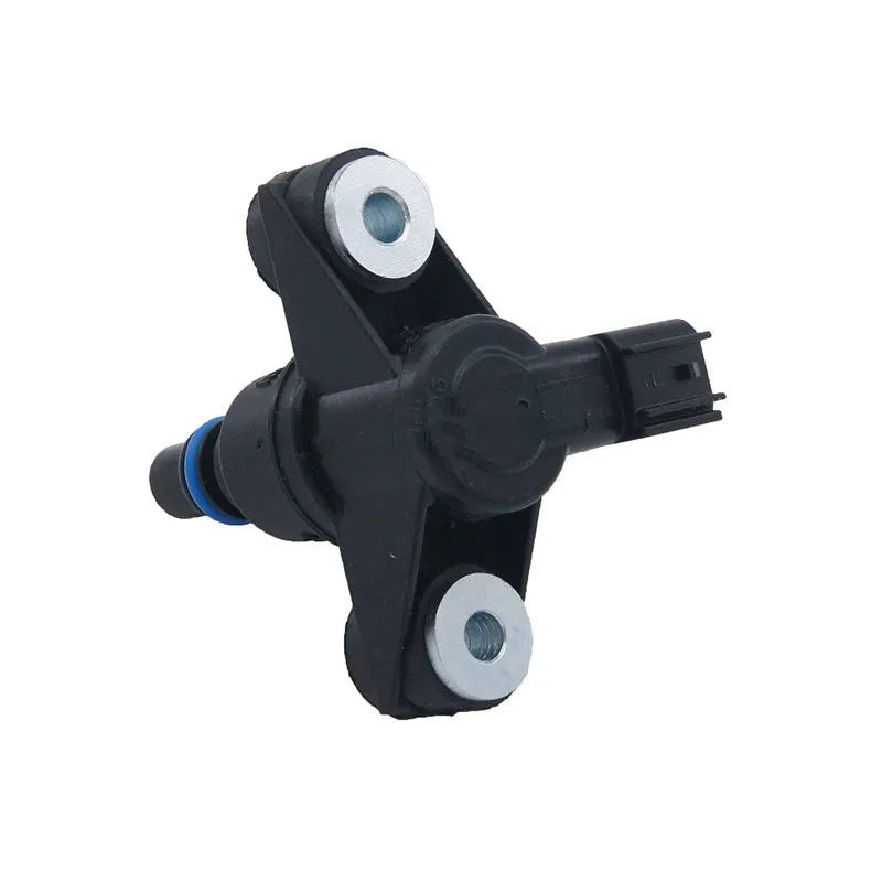 Black ABS plastic turbocharger solenoid valve for Ford vehicles, model AU5A-9G866-AB.