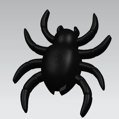 Simulation spider children's toy with 196mm leg span showing realistic arachnid design and movement mechanism