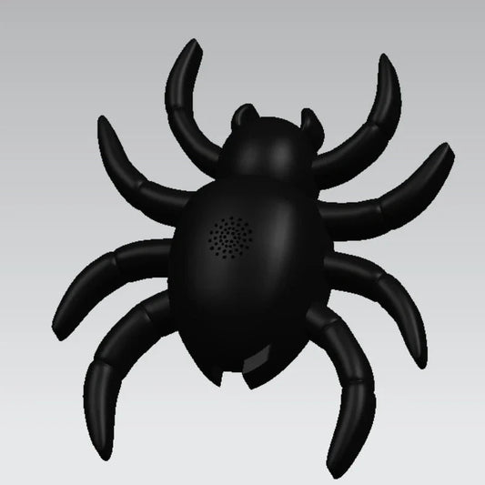 Simulation spider children's toy with 196mm leg span showing realistic arachnid design and movement mechanism