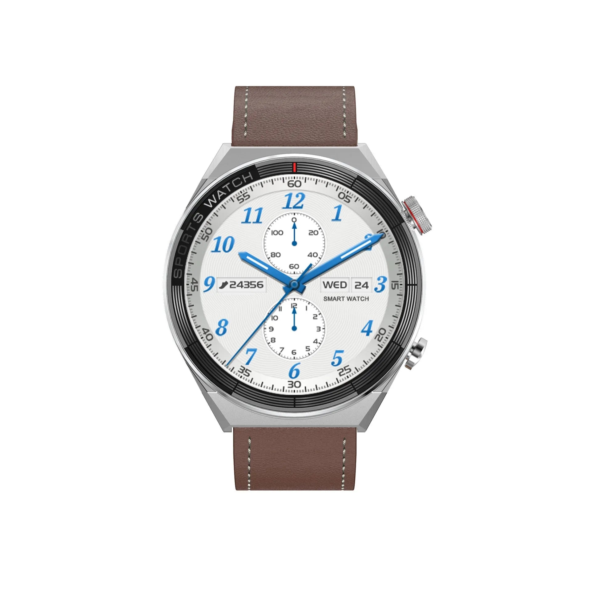 Large screen Bluetooth smart watch with 1.5-inch display showing interface