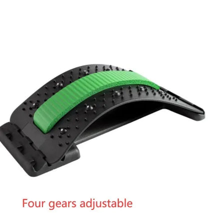 Adjustable back stretcher massager in chosen colour on a neutral background.