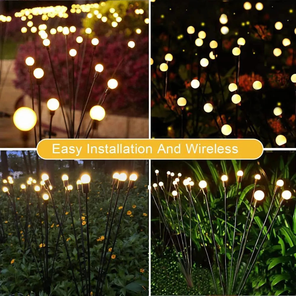 Solar-powered ground plug lawn light with automatic dusk-to-dawn operation and multiple head configurations