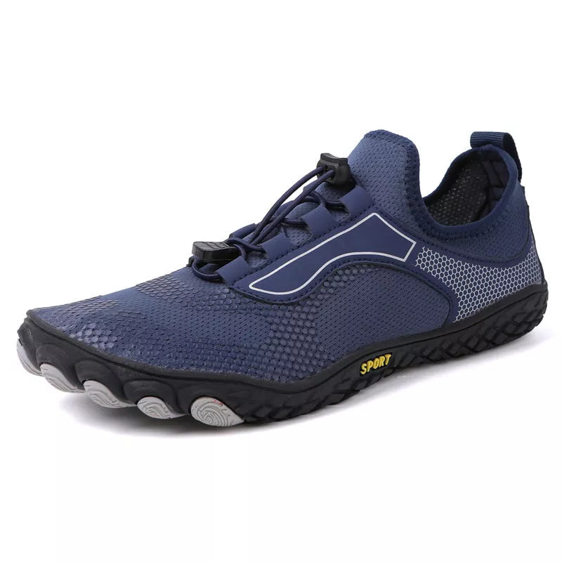 Men's and women's fitness running climbing shoes with non-slip rubber sole