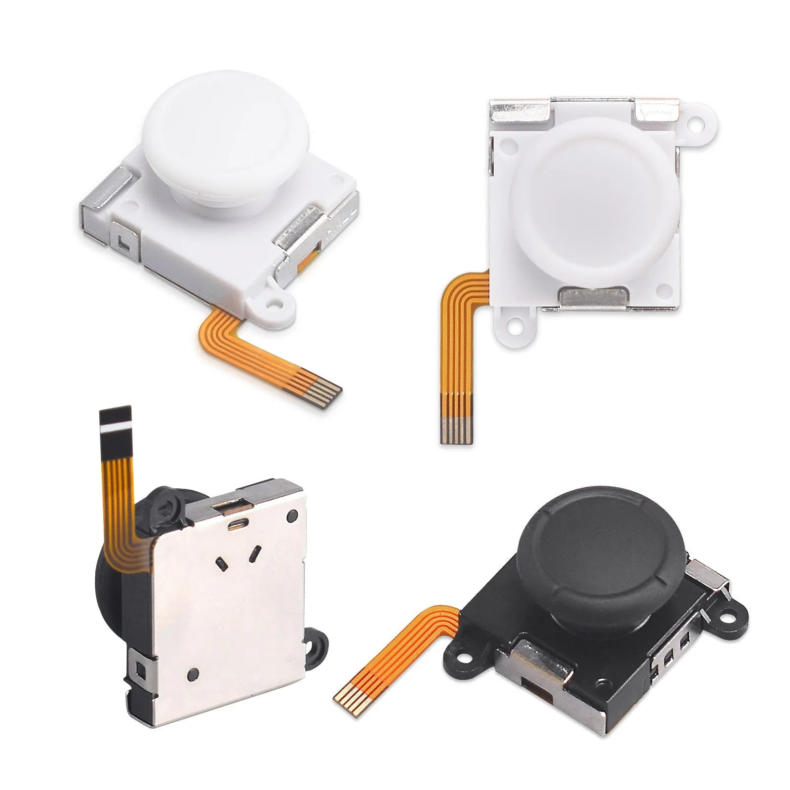 Single hall effect magnetic analogue stick replacement part for PS5, PS4, Switch and Xbox controllers.