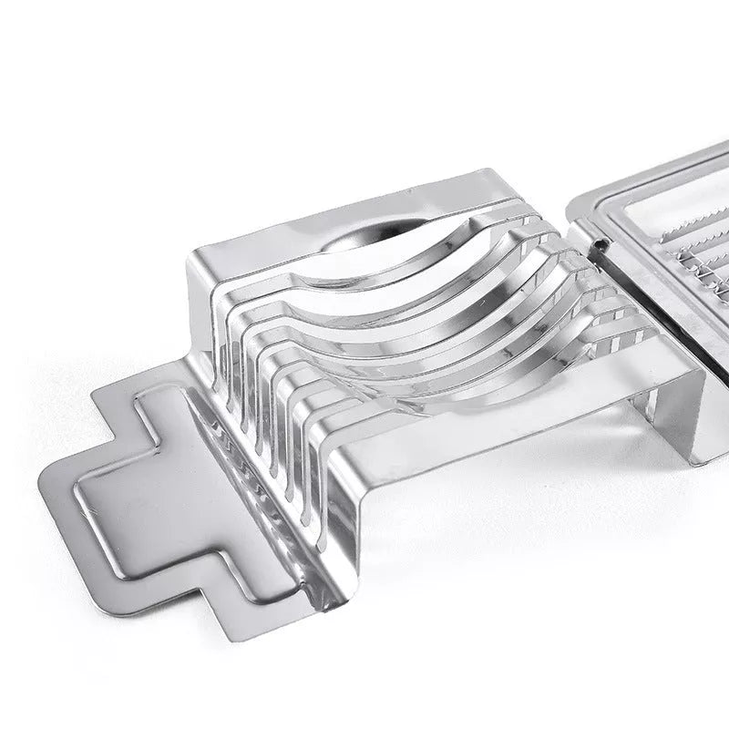 Stainless steel multi-purpose egg cutter for kitchen use