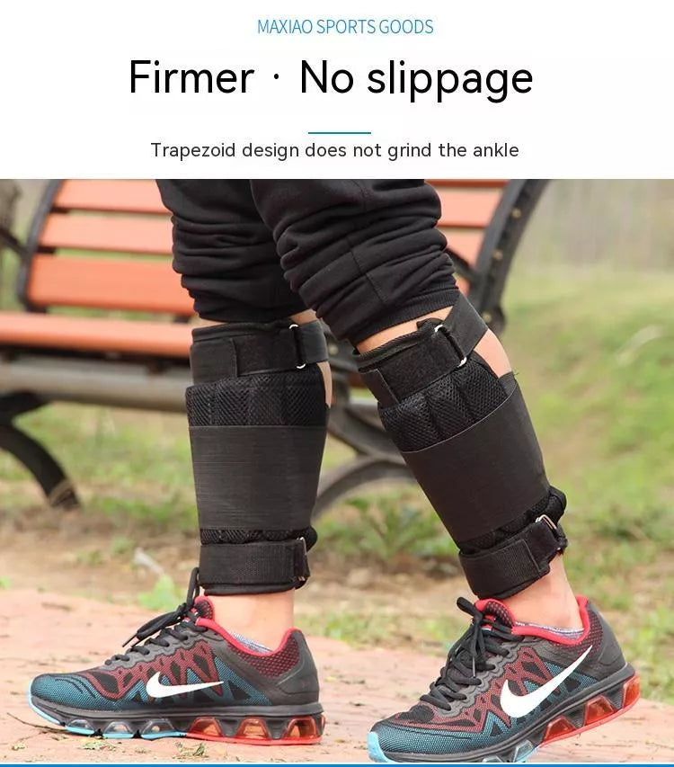 Adjustable weight sandbag leggings for running and workouts, 100% nylon