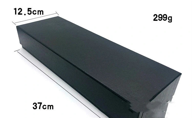 Minimalist black EVA kitchen knife set in gift box, perfect for home chefs